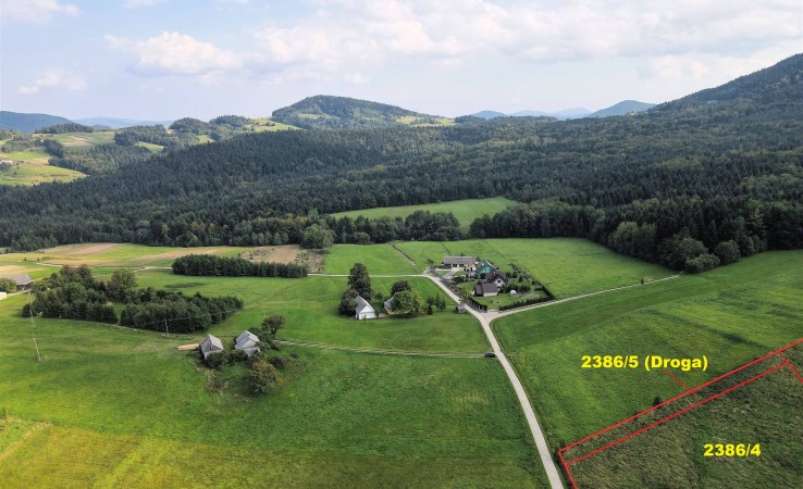 działka na sprzedaż - Grybów (gw), Ptaszkowa