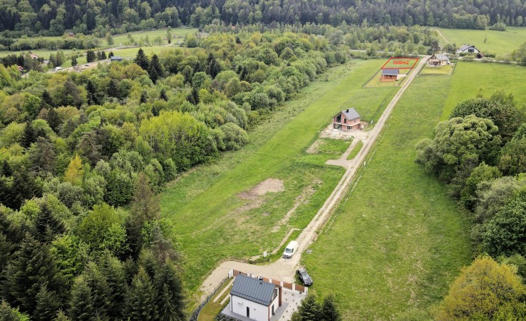 działka na sprzedaż - Uście Gorlickie, Klimkówka