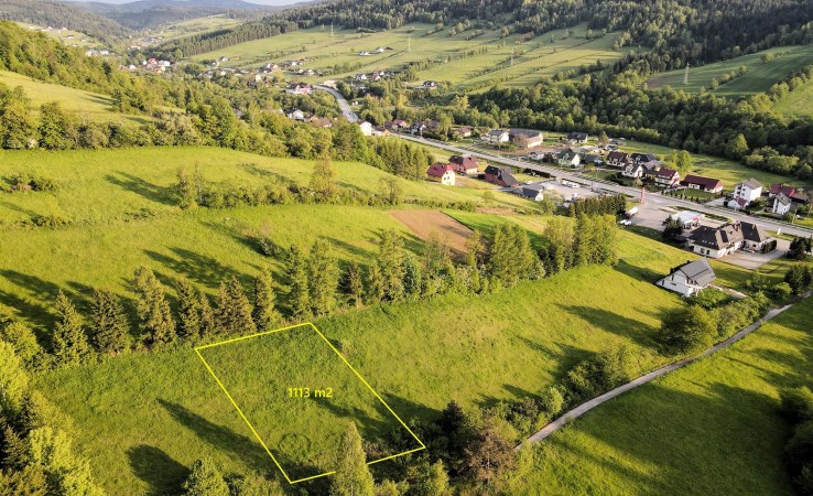 działka na sprzedaż - Łabowa, Nowa Wieś